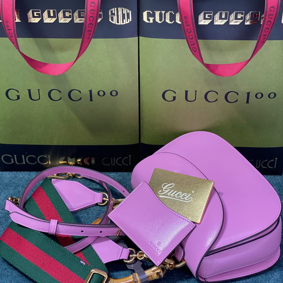 Коллекция ретро-сумок Gucci из бамбука - 7