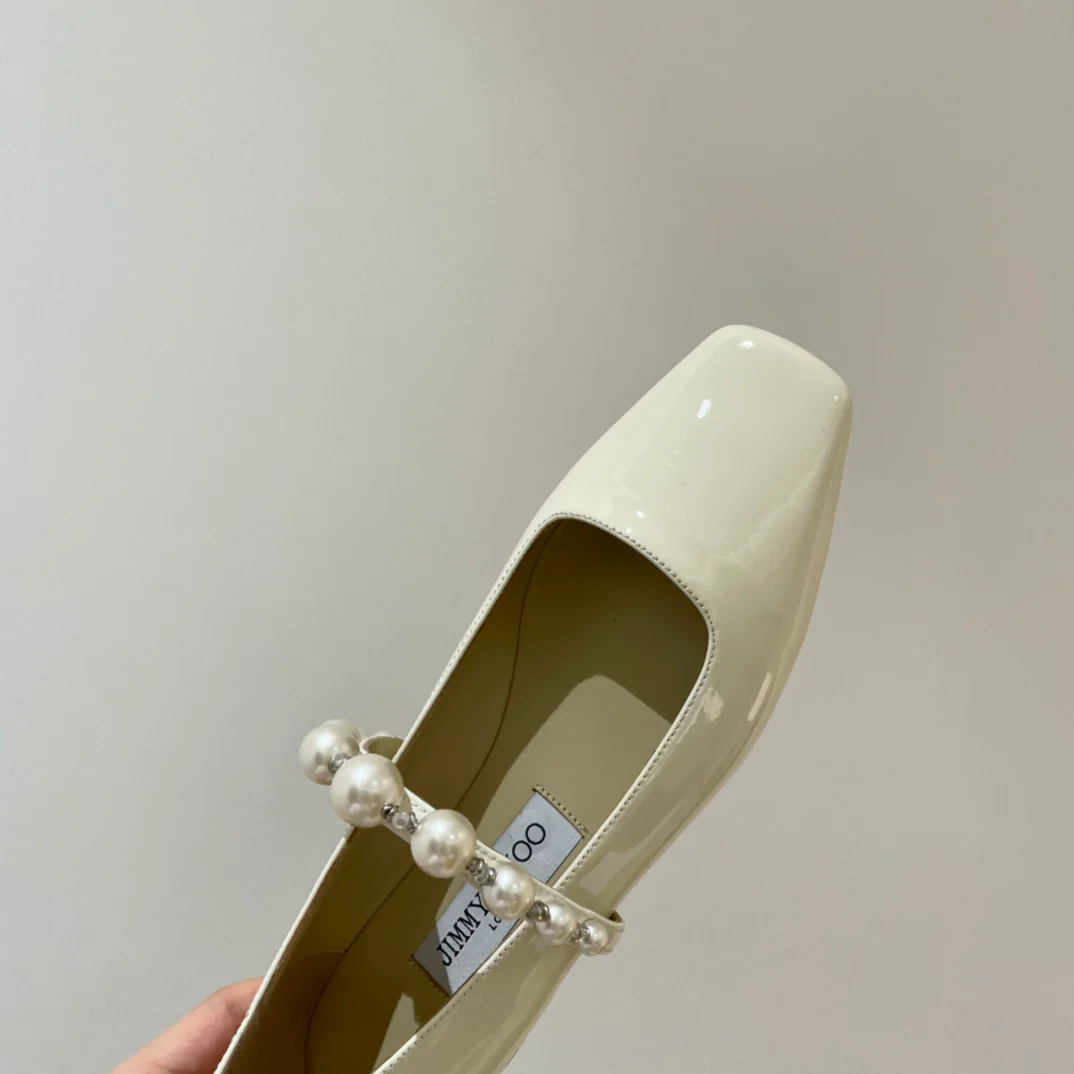 Балетки Jimmy Pearl с квадратным носком