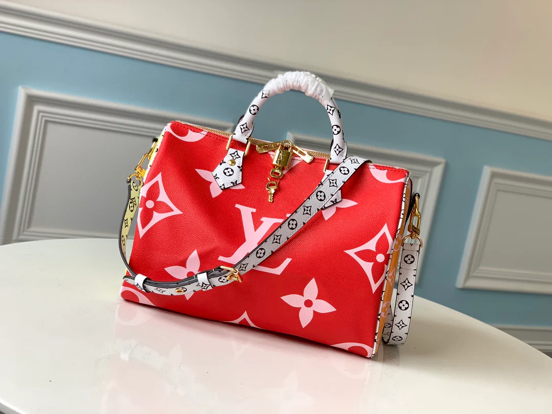 m44573-LV-2019-Summer-Speedy-Bandouliere Boston Bag
