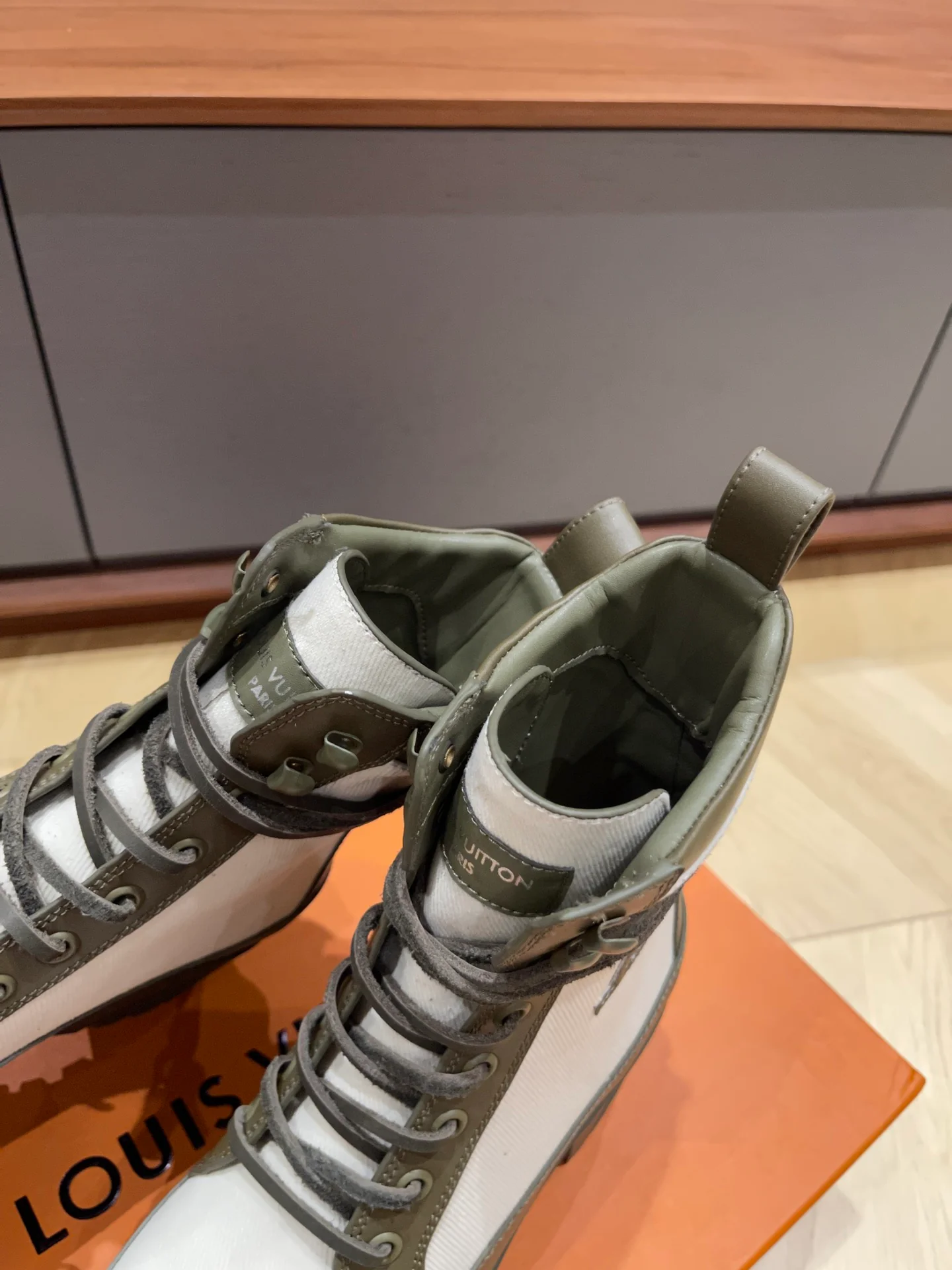 LV-2024 - Повседневные ботинки - Зеленые