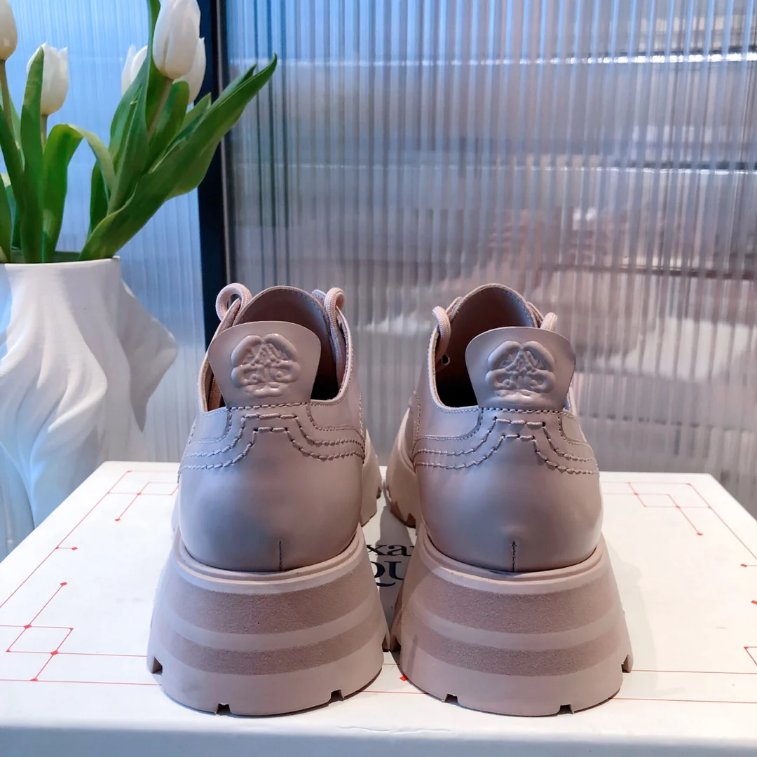 Лоферы на платформе McQueen