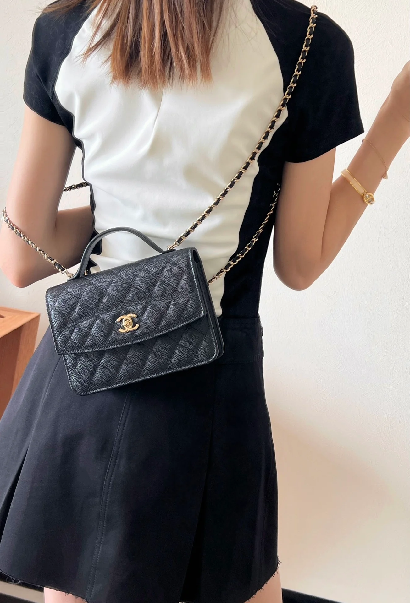 Рюкзак Chanel 25c Mailman - черный