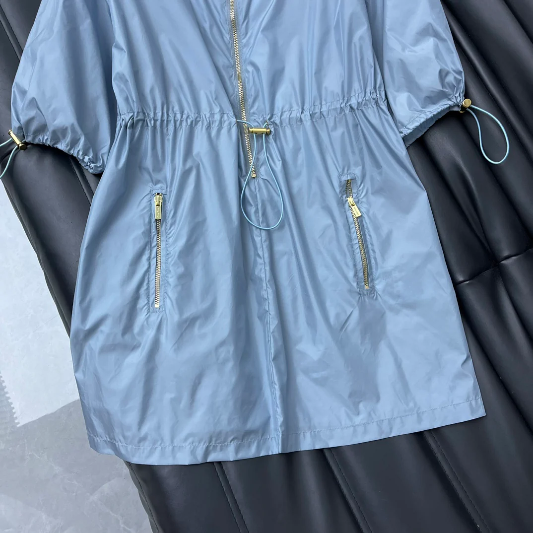 Miu Miu - 2404-24 Новинка: Платье с завязками на талии