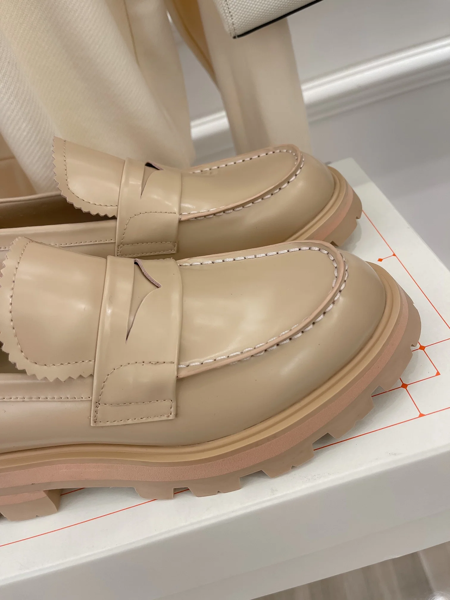 лоферы на платформе McQueen