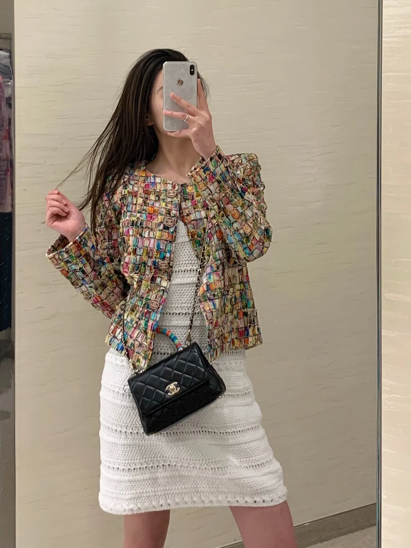 Мини-сумочка Chanel Coco Handle Rainbow