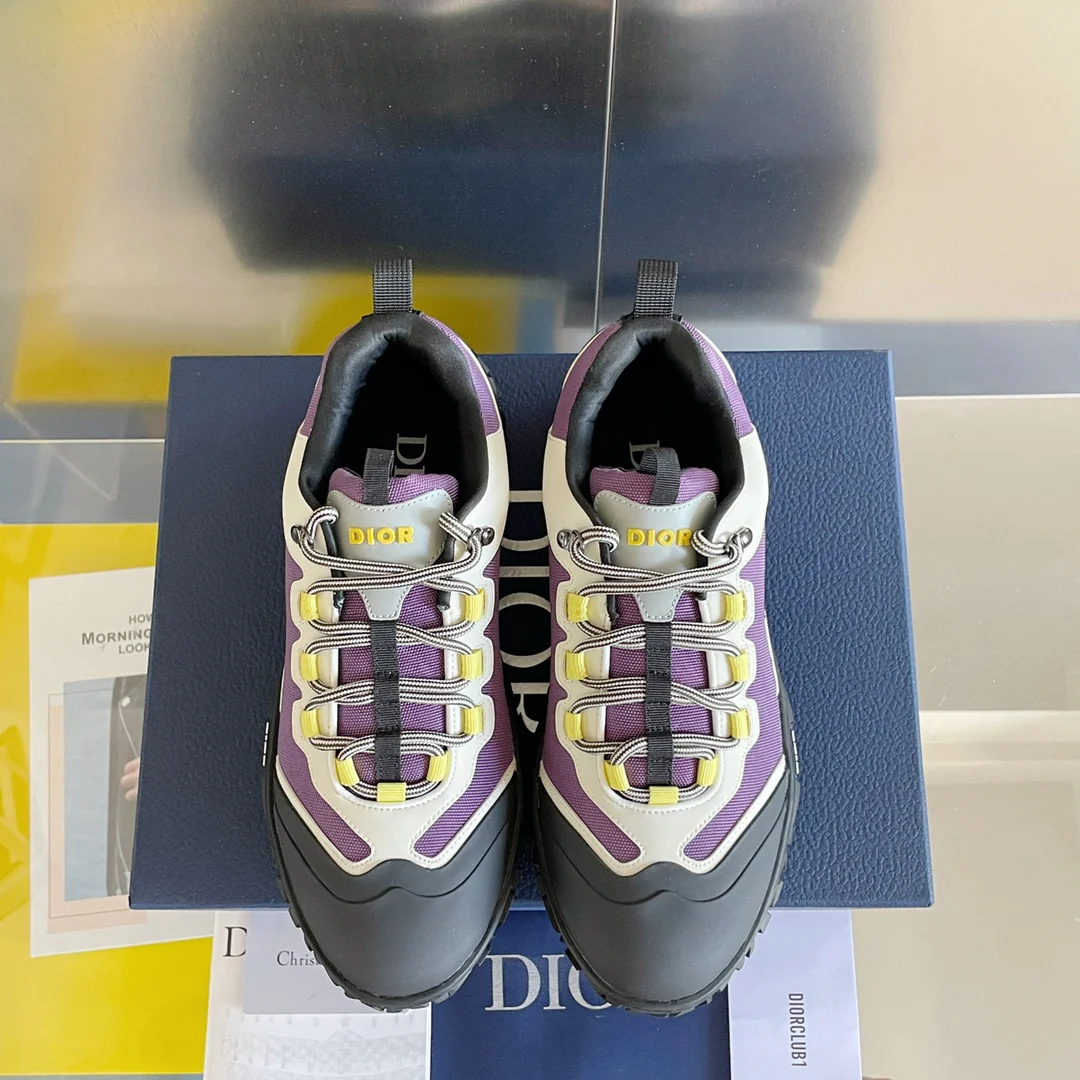 Кроссовки Dior Diorizon Series - Унисекс - Черно-фиолетовые