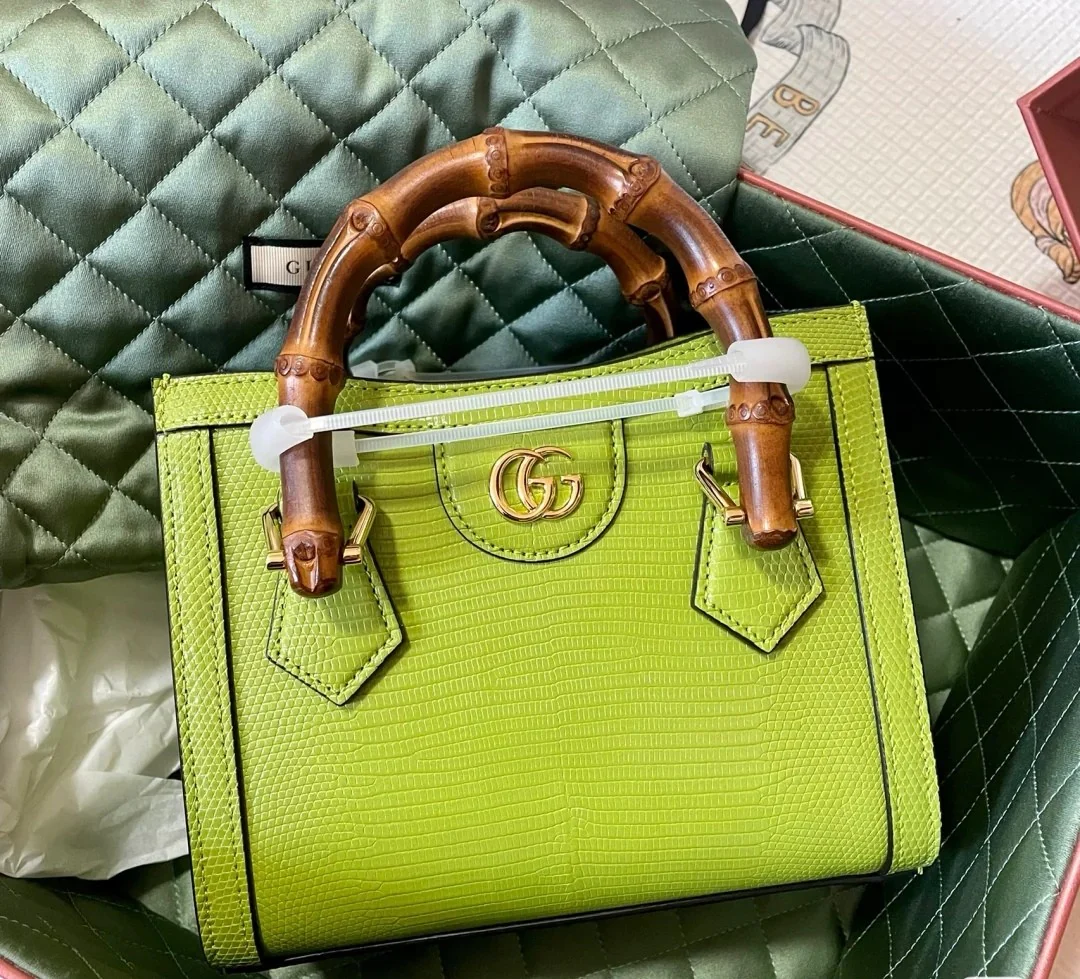 Сумка Gucci Bamboo - Маленькая сумка - 20x16x10 см - 2 шт.