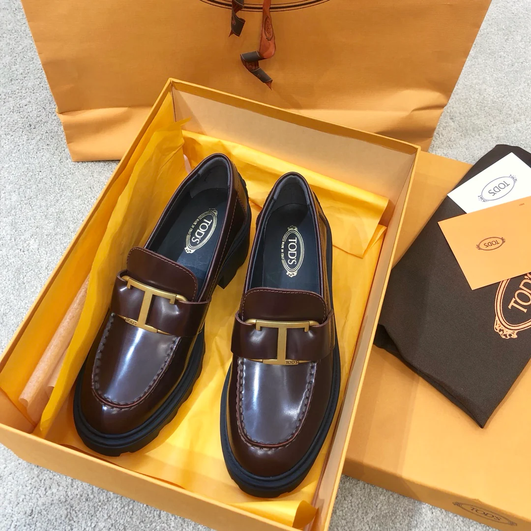 Tods - Лоферы на платформе