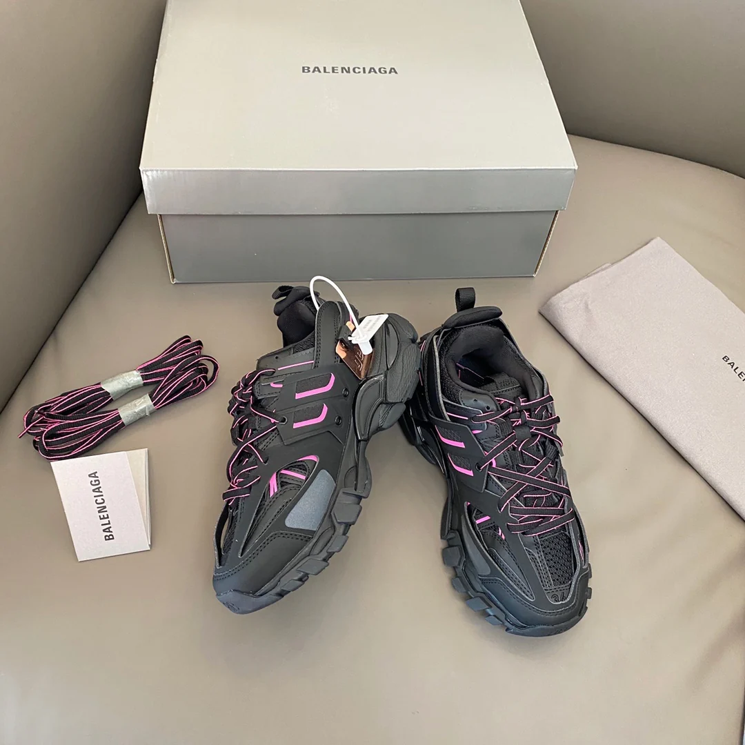 Массивные кроссовки Balenciaga - унисекс - 5