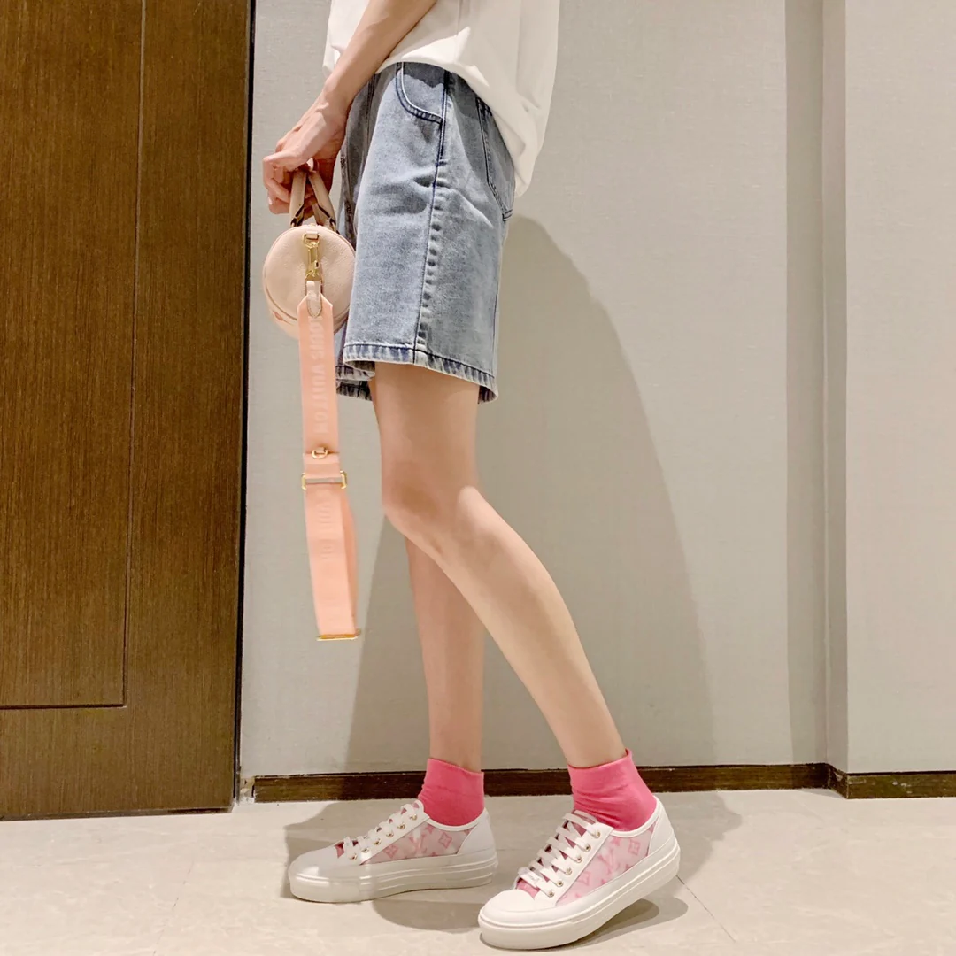 Обувь LV - LV Charlie - Весна 2022 - Низкие - Розовые