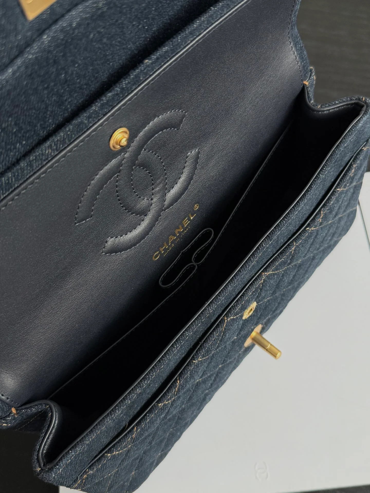 24c-cf-Темно-синий деним 25 см