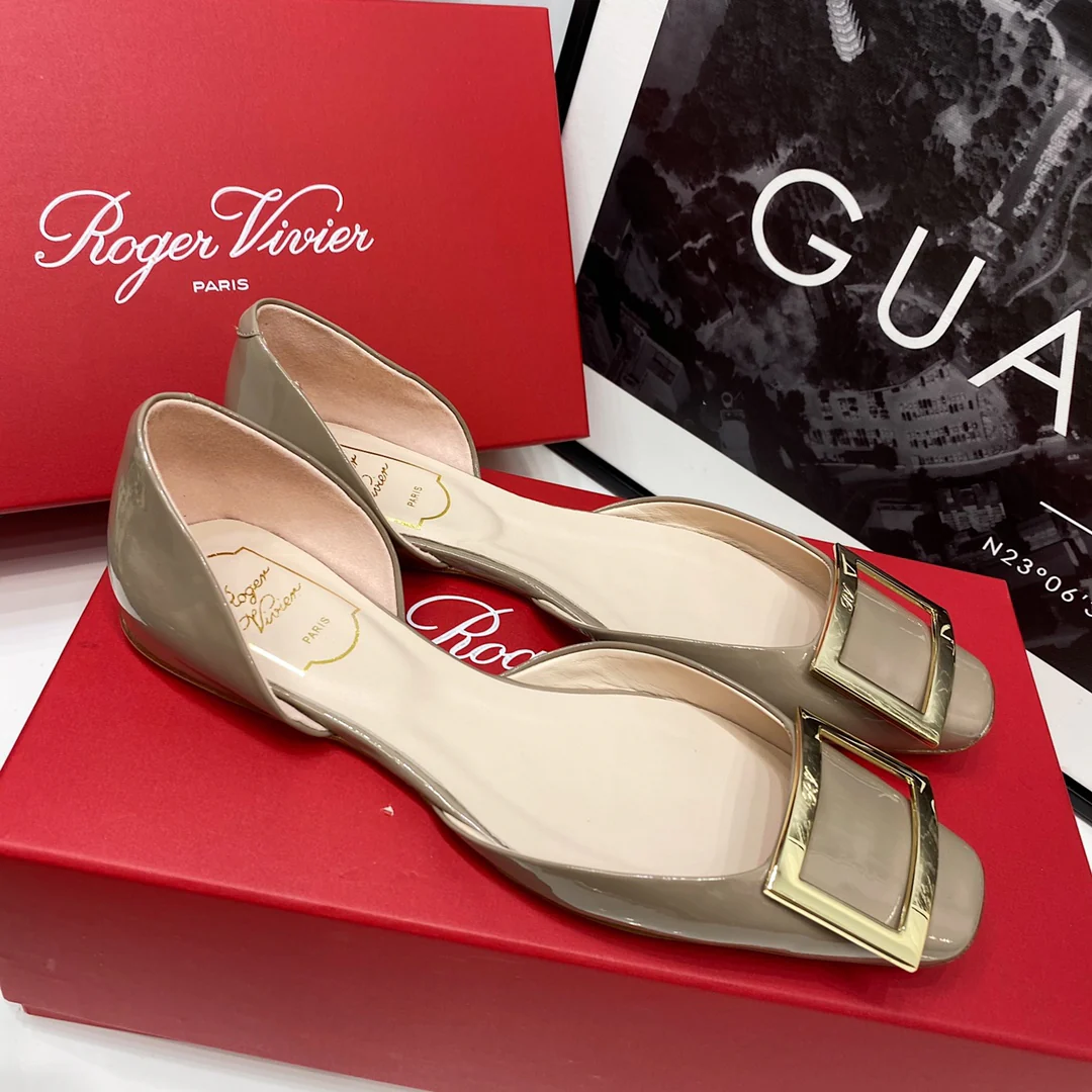 RV-Flat Bottom Hollow Square Top-Khaki Grey