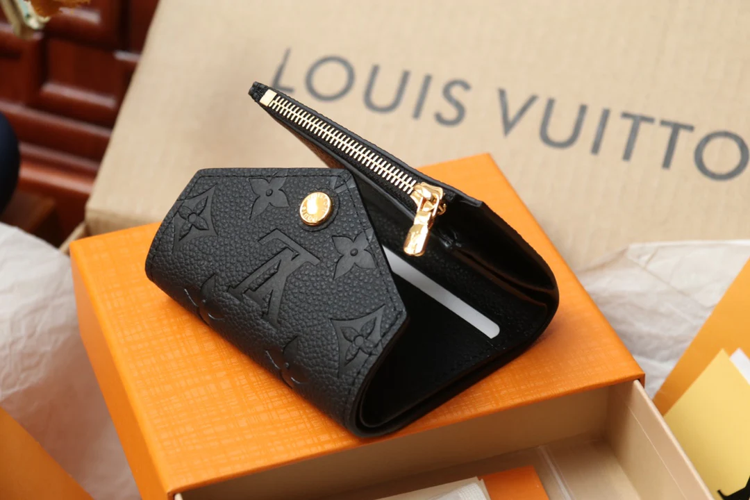 Кошелек LV-m62935-zoe, короткий, черный