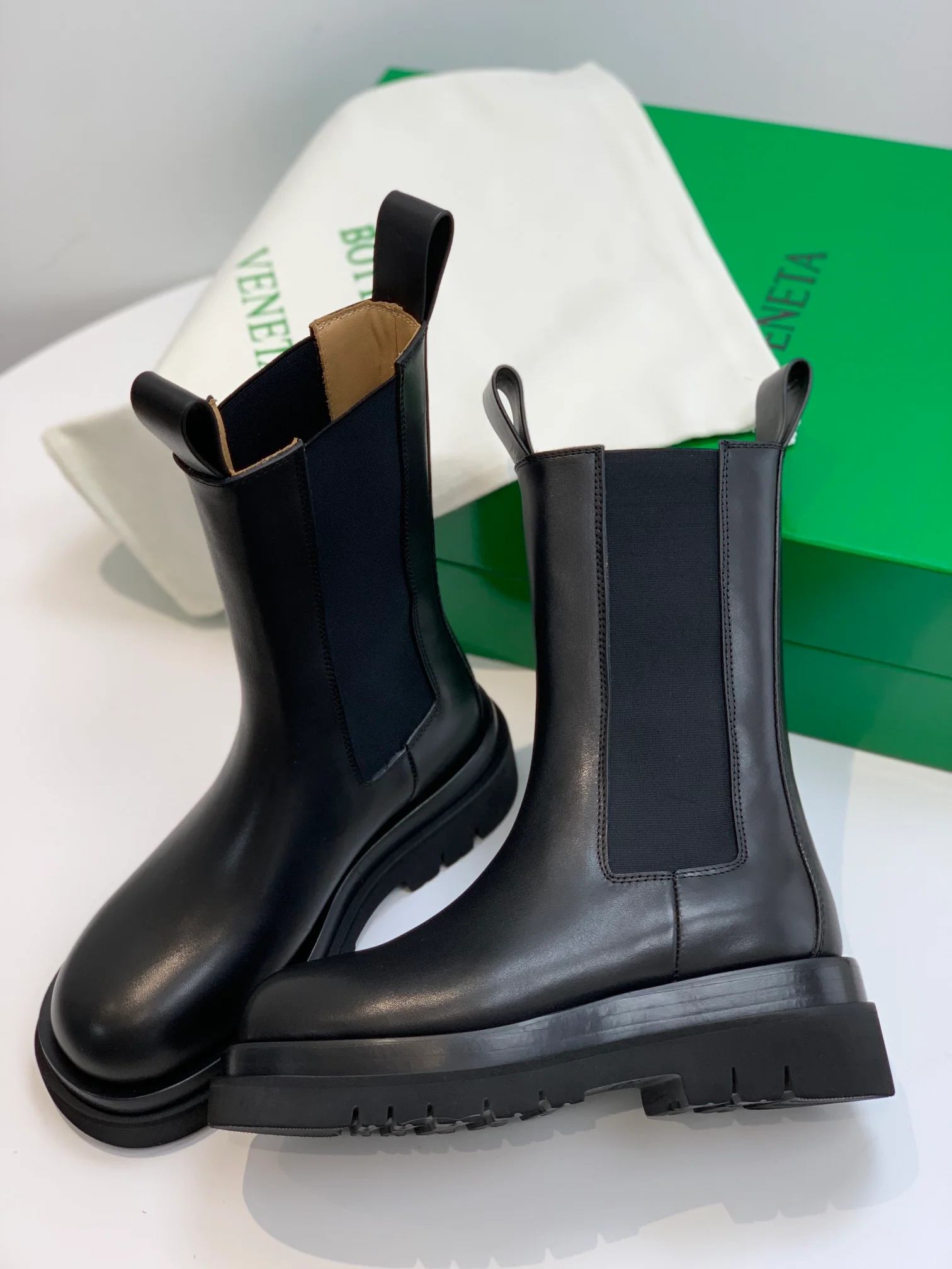 Ботильоны BV-lug - Улучшенная версия - Черные