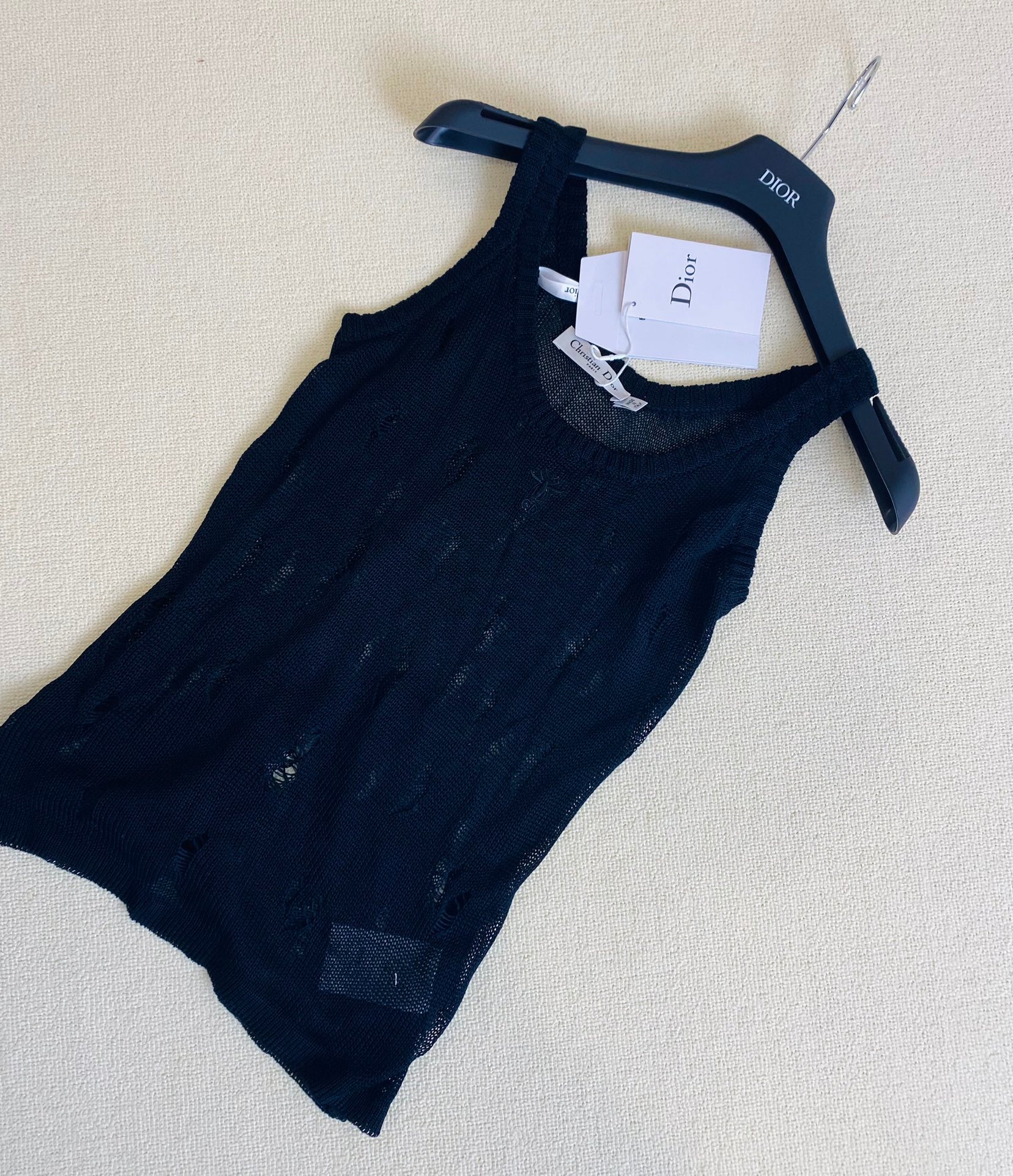 Майка Dior 2403 ?Ранняя весна? (новинка) - черная.