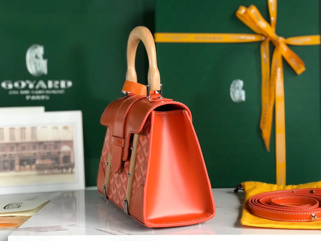 Сумка Goyard Saigon - Оранжевый