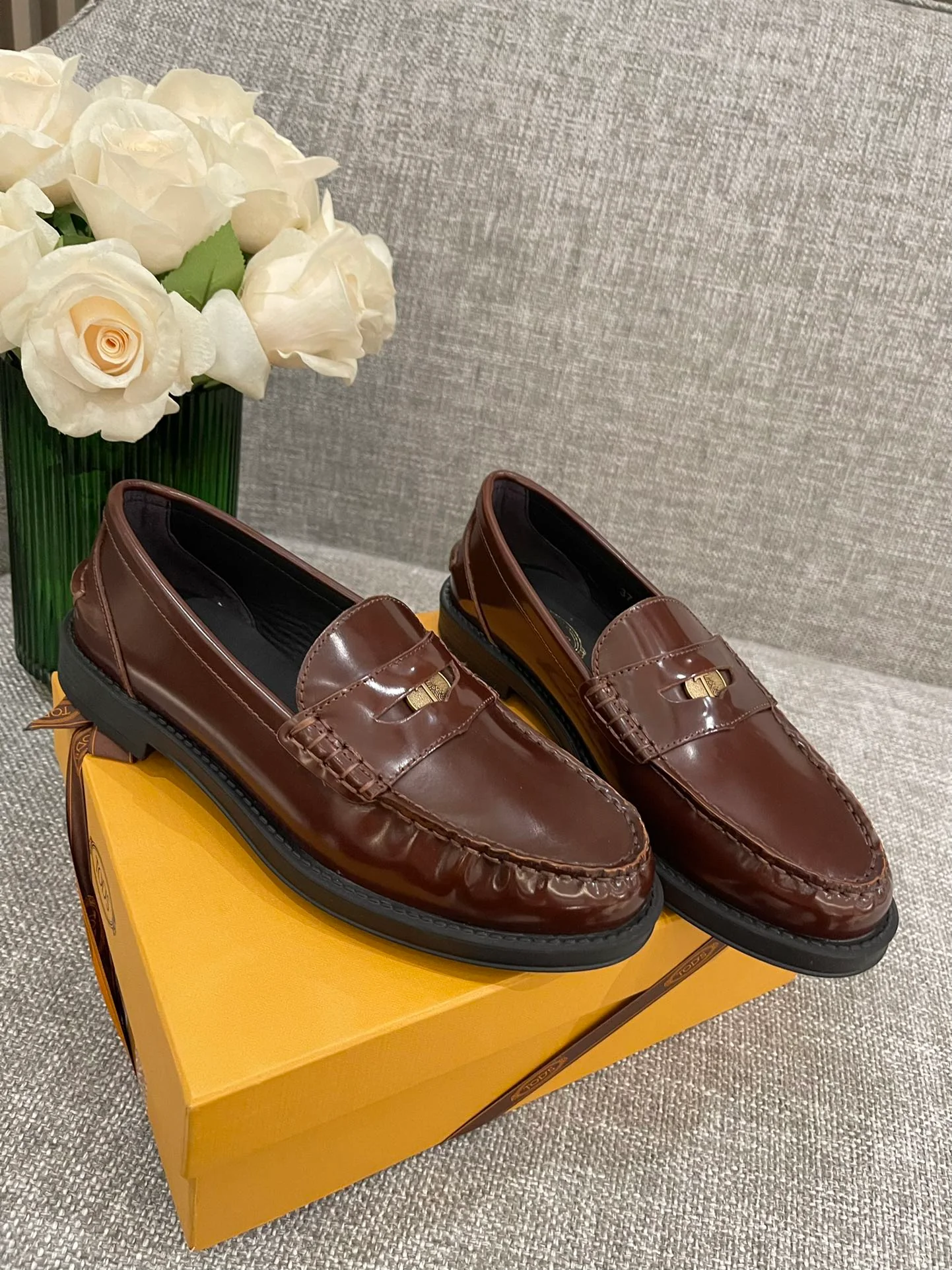 Обувь Tods Afro - коричневая