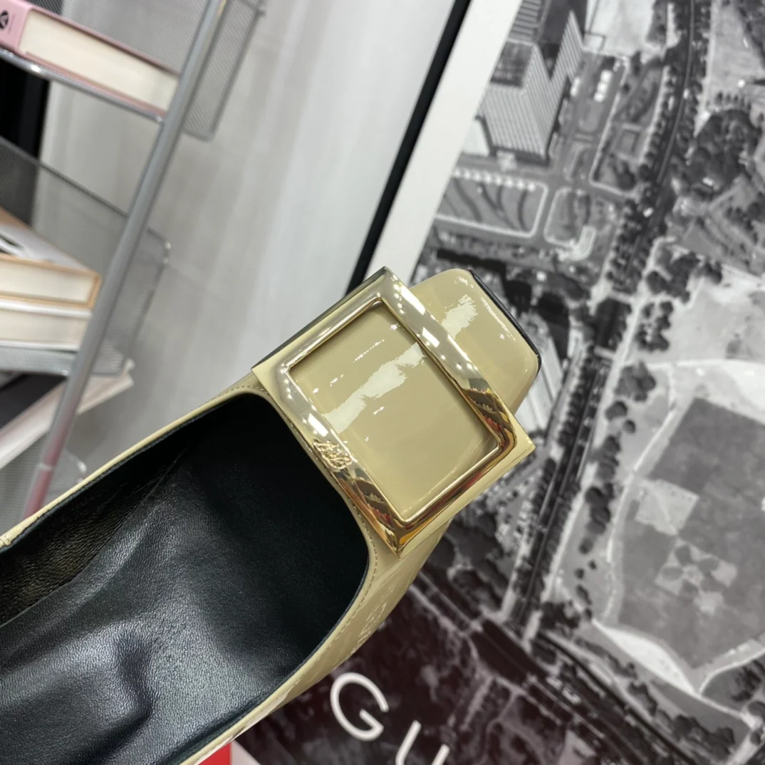 Каблук-банан RV-7-5 см - Слоново-серый