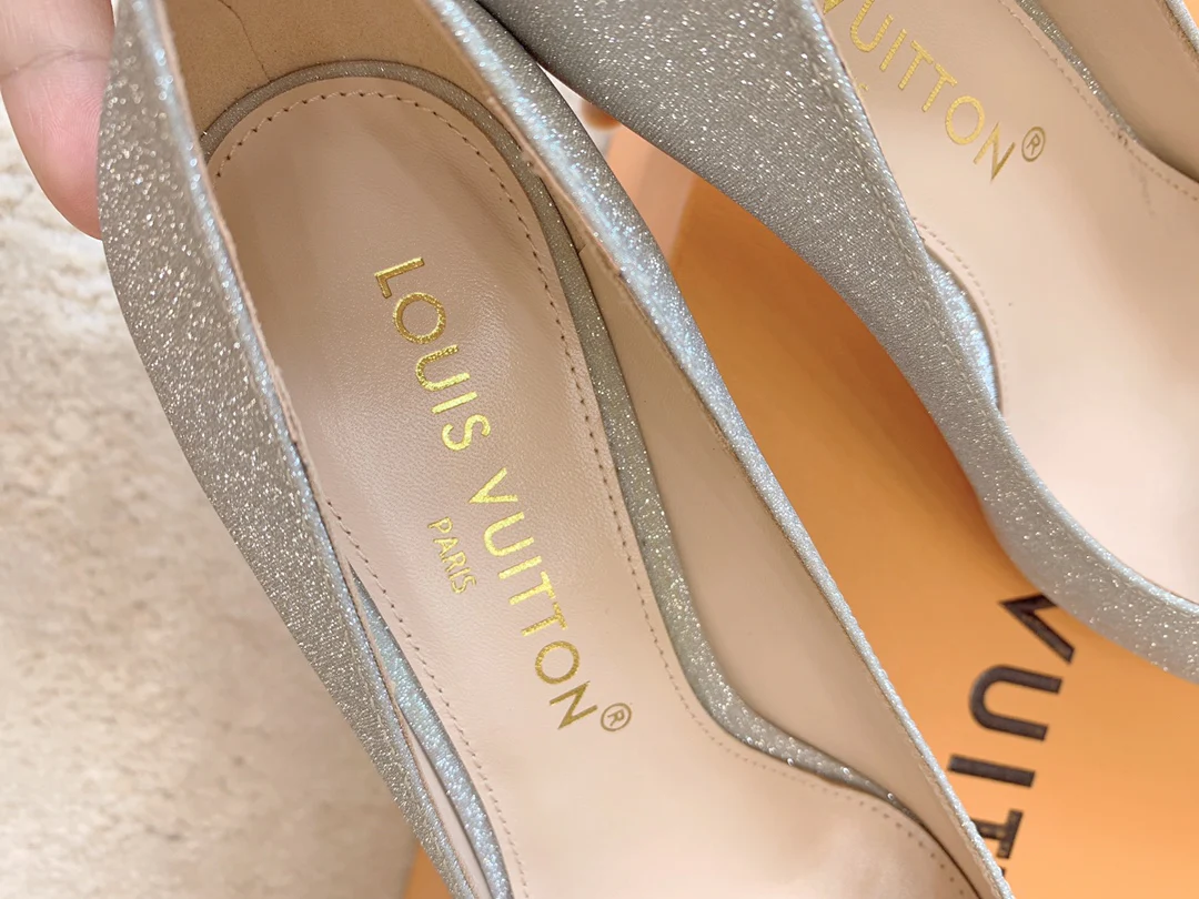 Новинка весны/лета 2023 - Коллекция Blossom Elegance - Босоножки на высоком каблуке - 7-5 см - Серебристые - 1