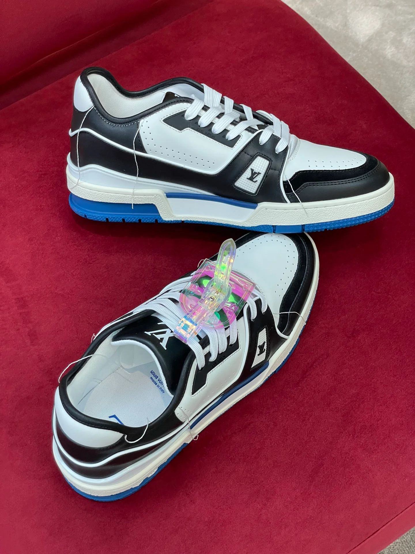 Кроссовки LV Trainer Series - Спортивная обувь - Унисекс - Белый/Черный - 1