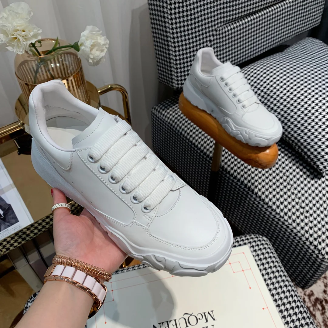 McQueen - Новые кроссовки - Кожаные White Tail