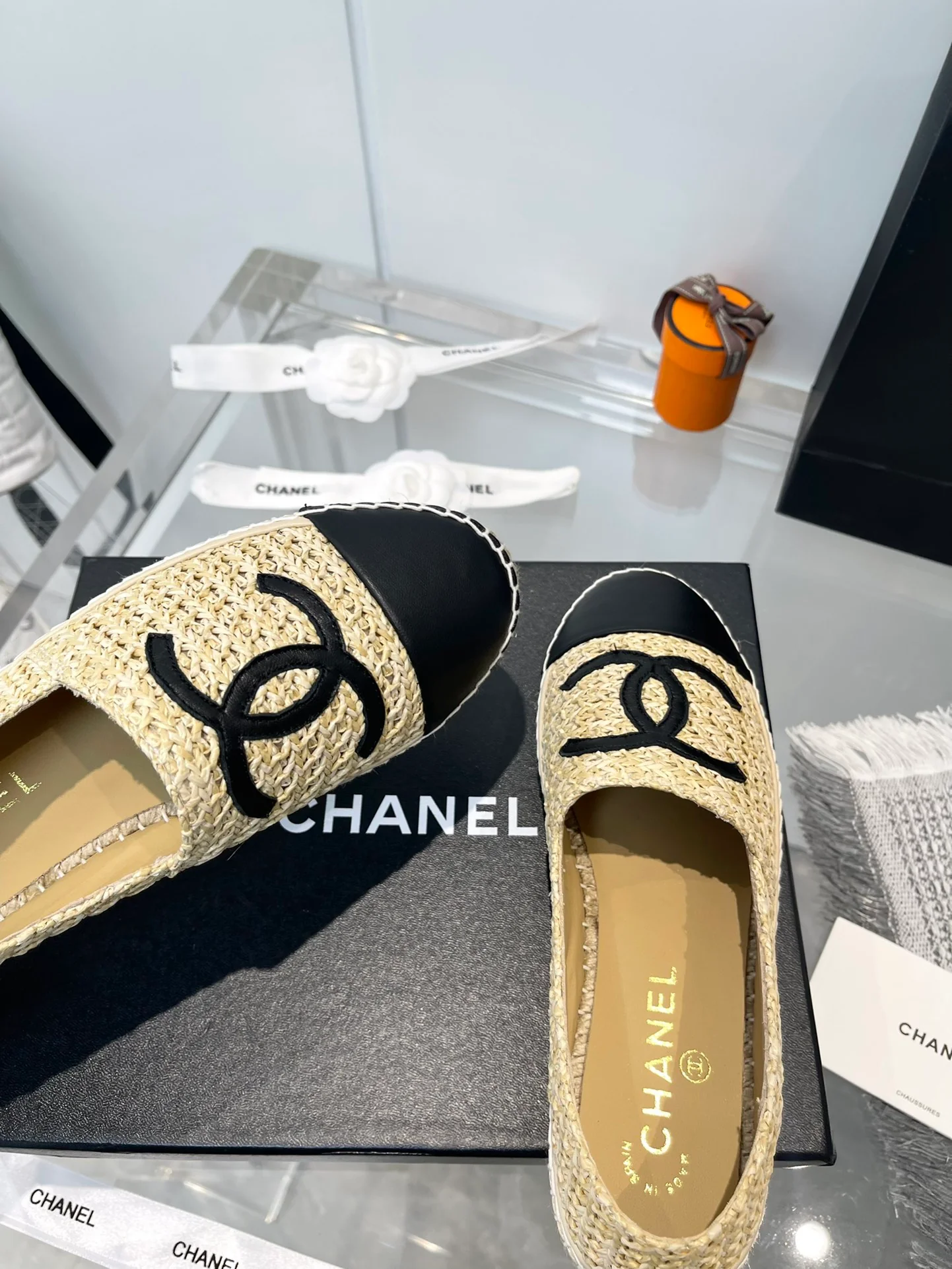 Рыбацкие туфли Chanel - 1