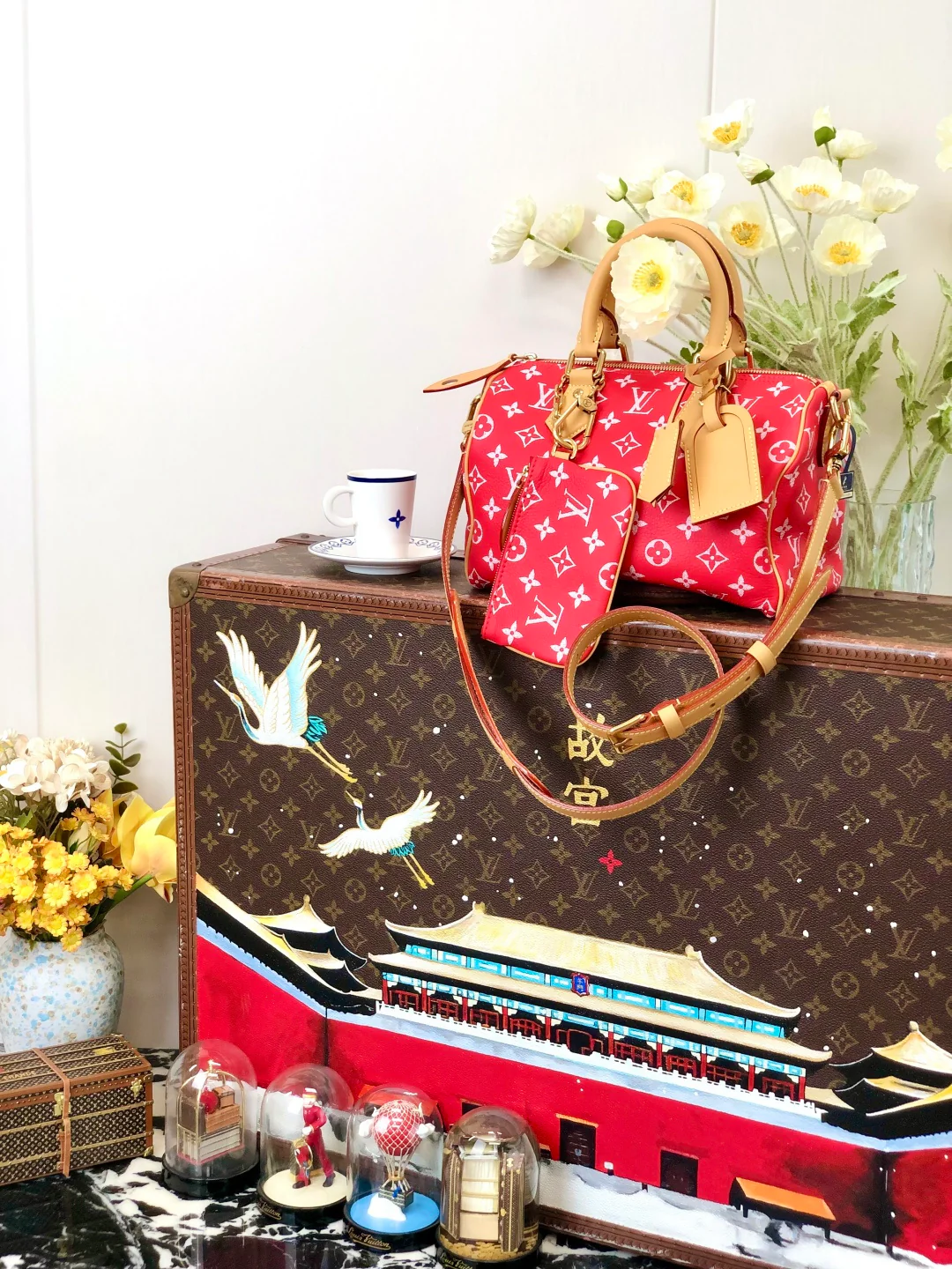 LV-m24425 Национальный флаг - Красный