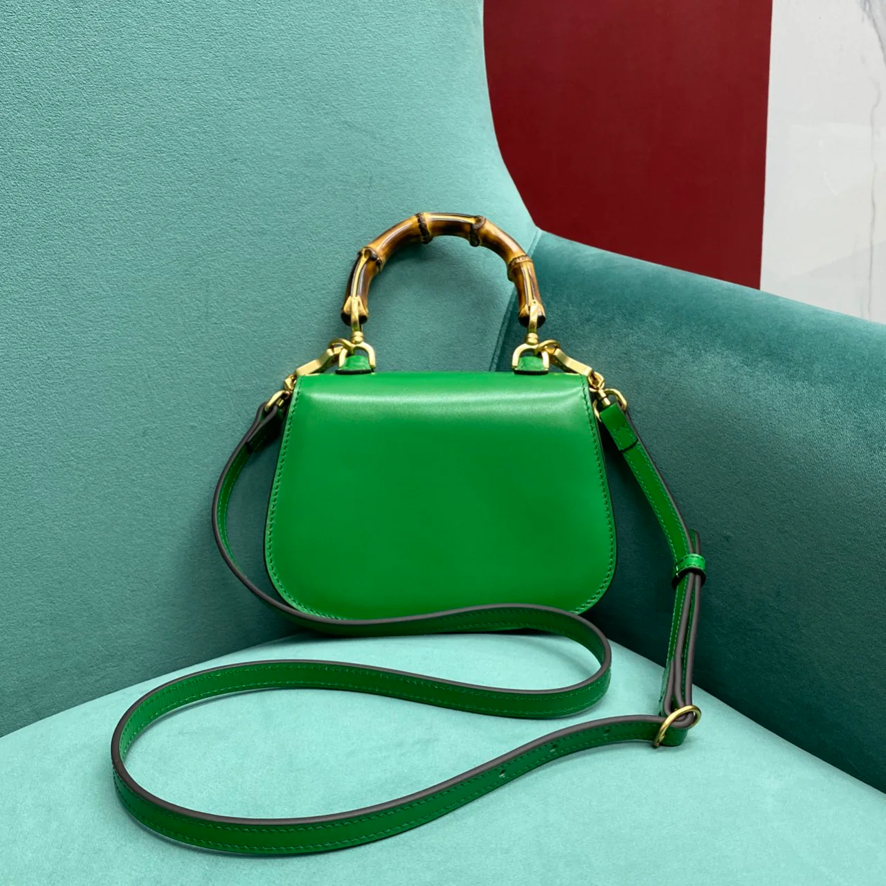 Сумка Gucci Retro Bamboo Bag - Маленькая - 2 шт.