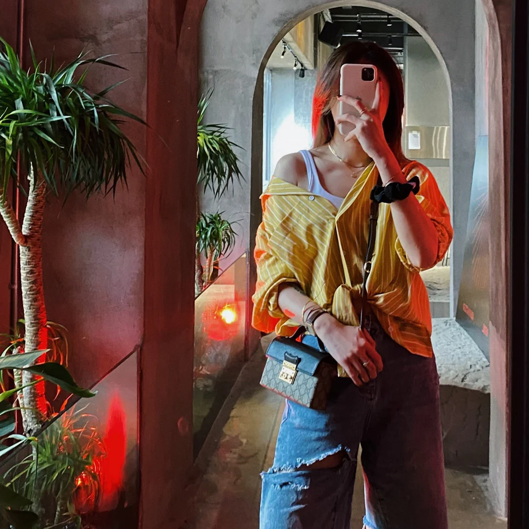 Замок Gucci — реальные фотографии людей, носящих замок Gucci.