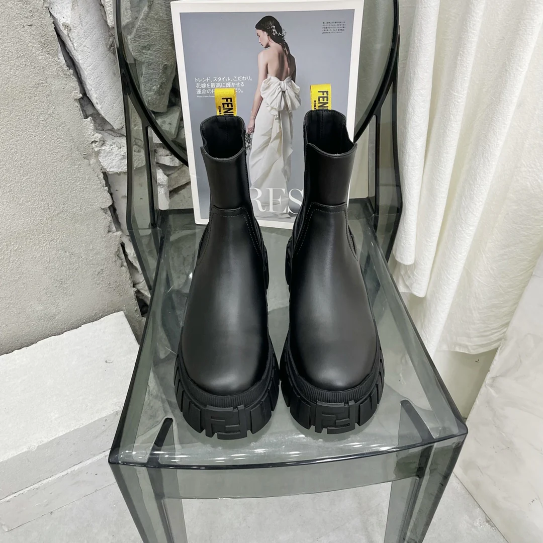 Fendi - Классические - Универсальные - Ботинки на платформе