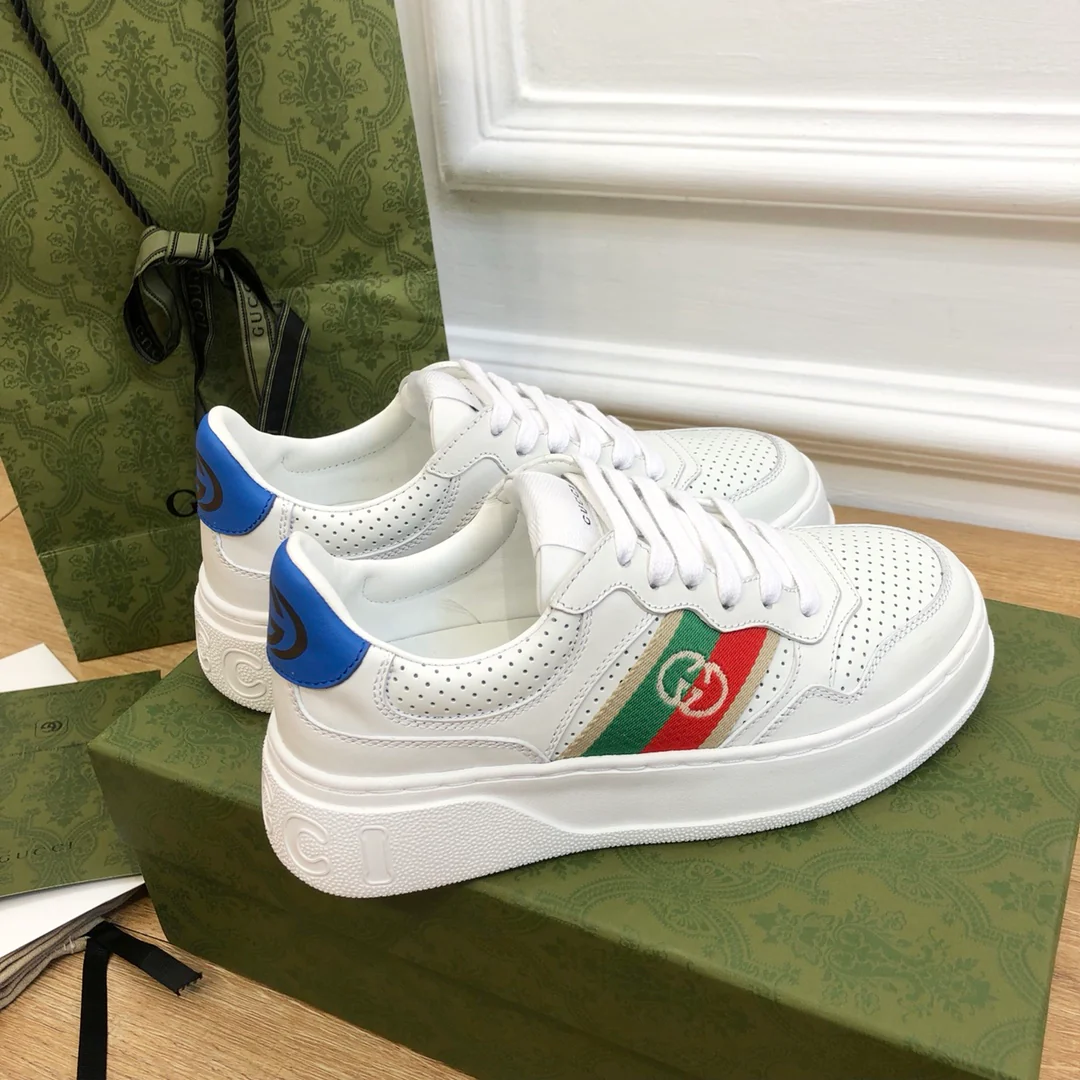 Кроссовки на платформе Gucci - 1