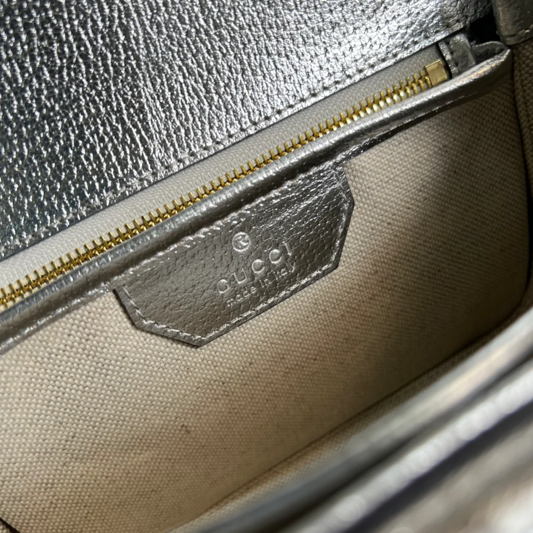 Сумка Gucci Bamboo Saddle Bag, маленькая, 21x15x7 см.