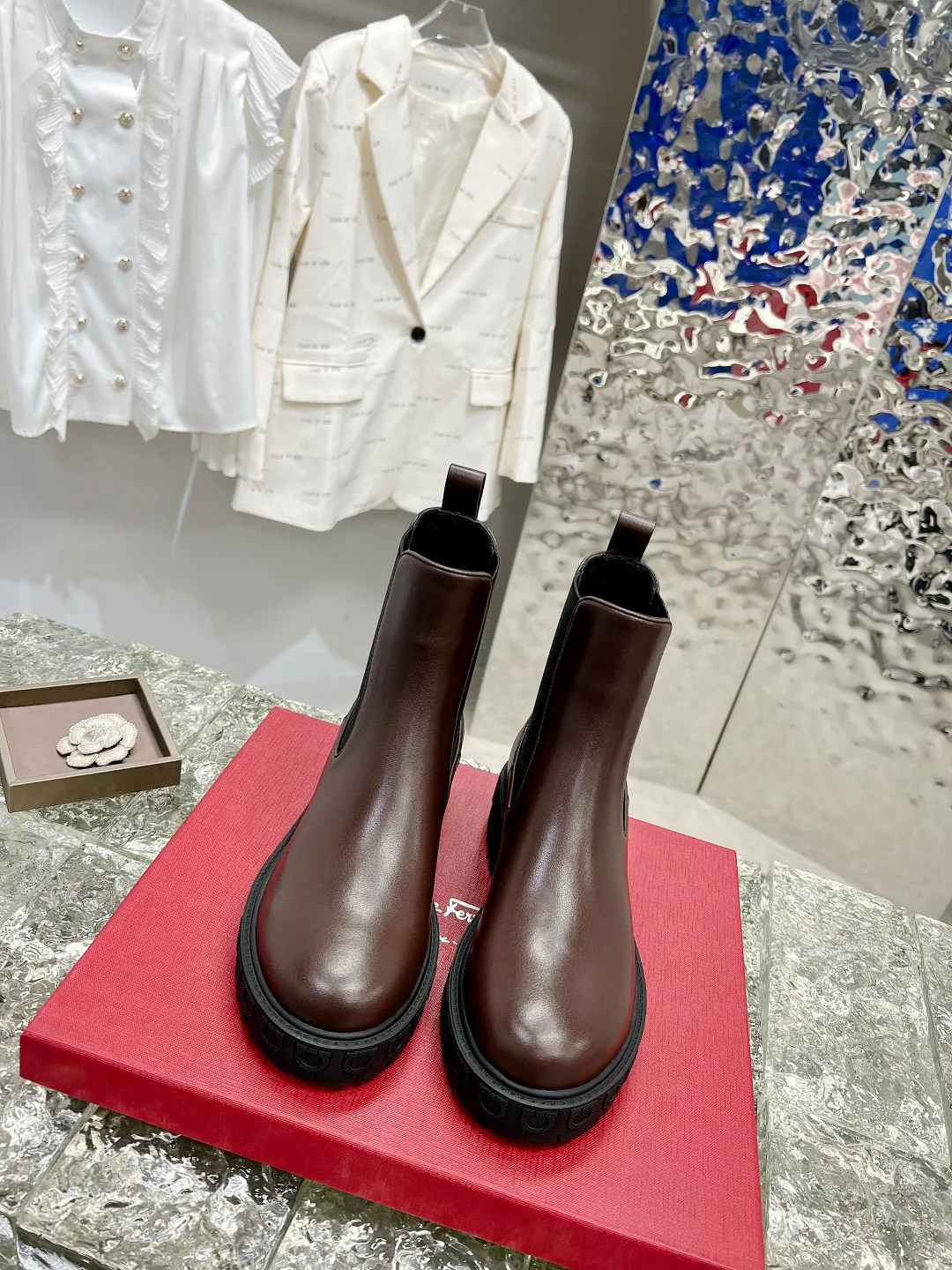 Salvatore Ferragamo - Коллекция 22 Runway - Ботильоны