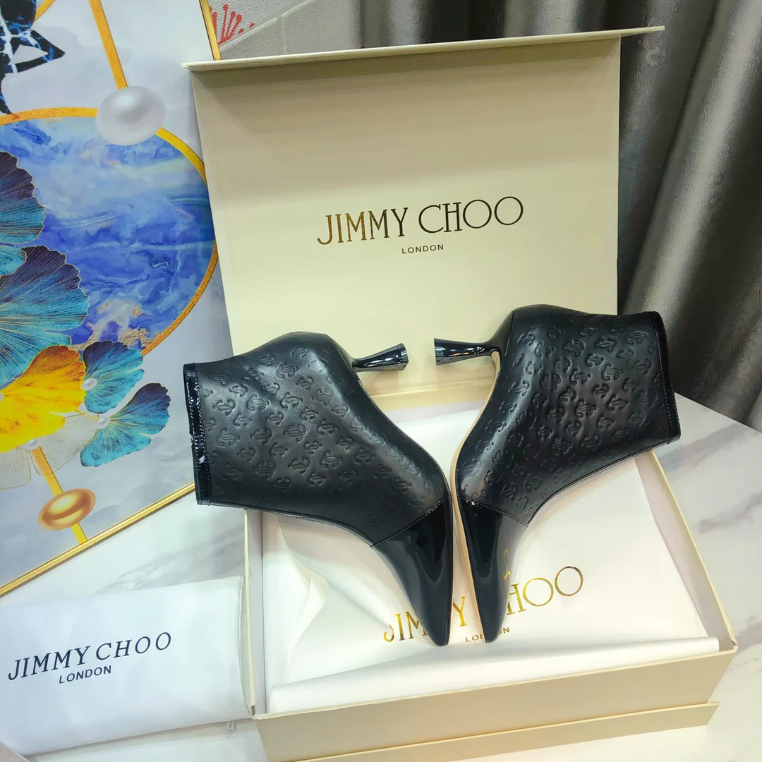 Ботильоны на низком каблуке Jimmy