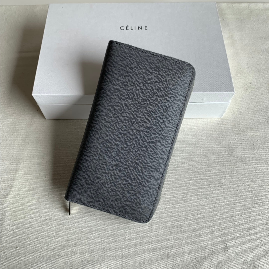 Кошелек Celine на молнии - узор 