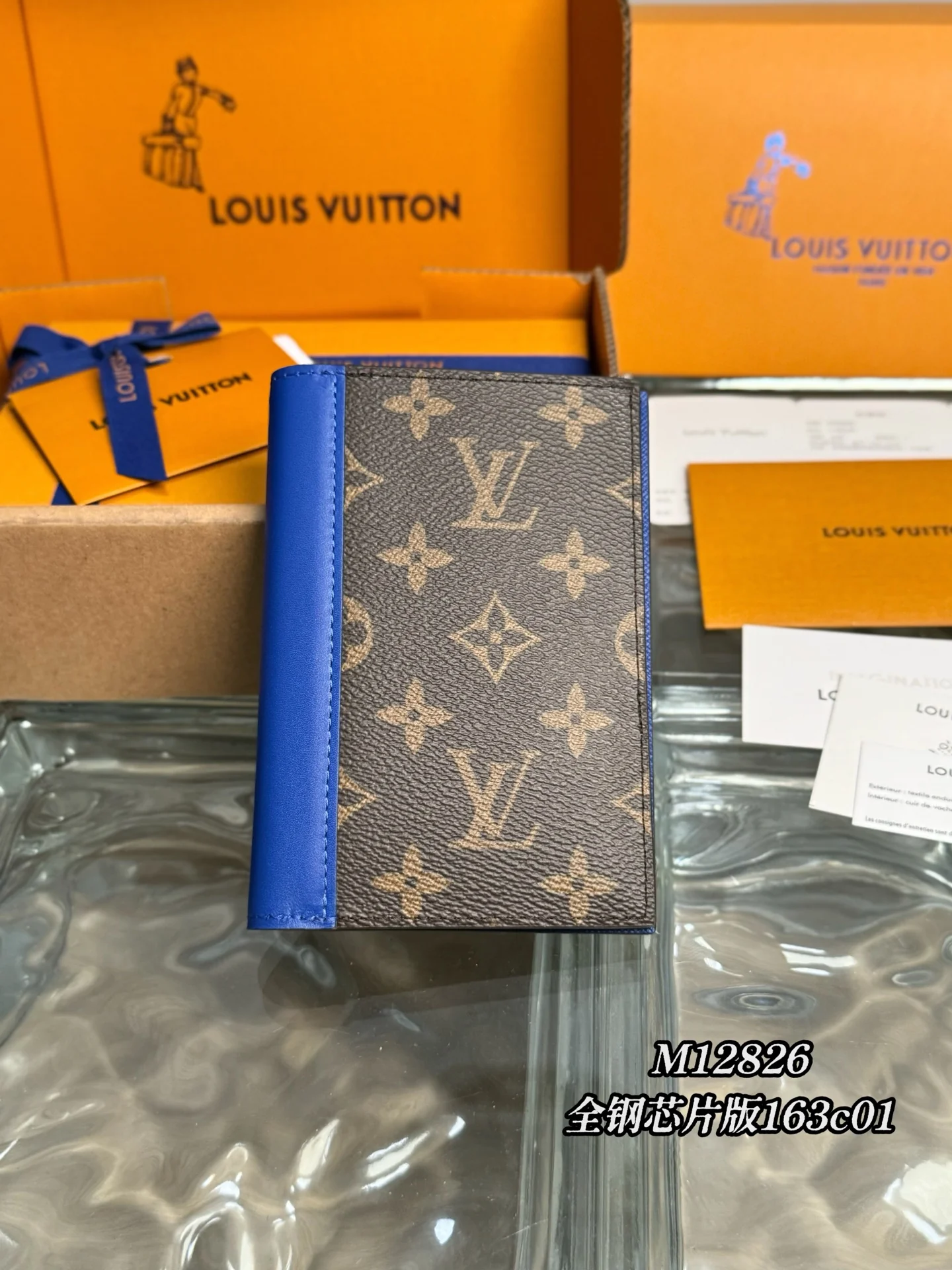 LV-m12826-colormania держатель для паспортной карты, темно-синий