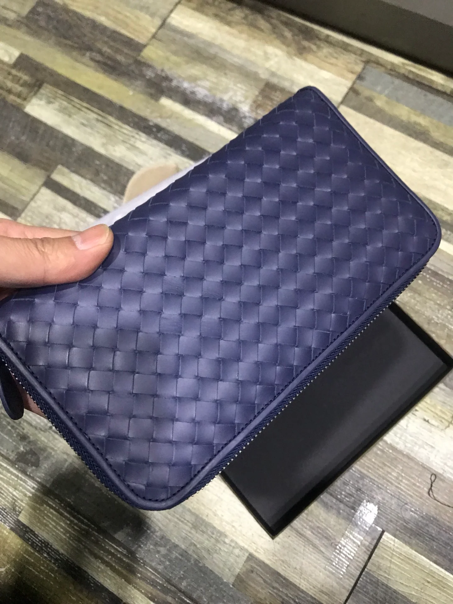 BV 拉链长夹-意大利原厂胎牛皮