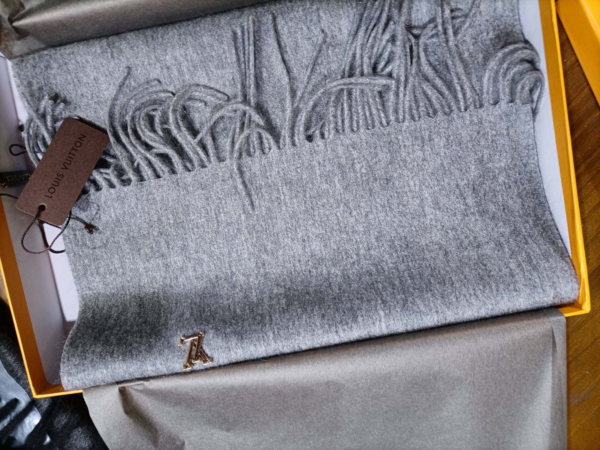 Кашемировые шарфы LV для мальчиков, девочек и детей - 6 цветов