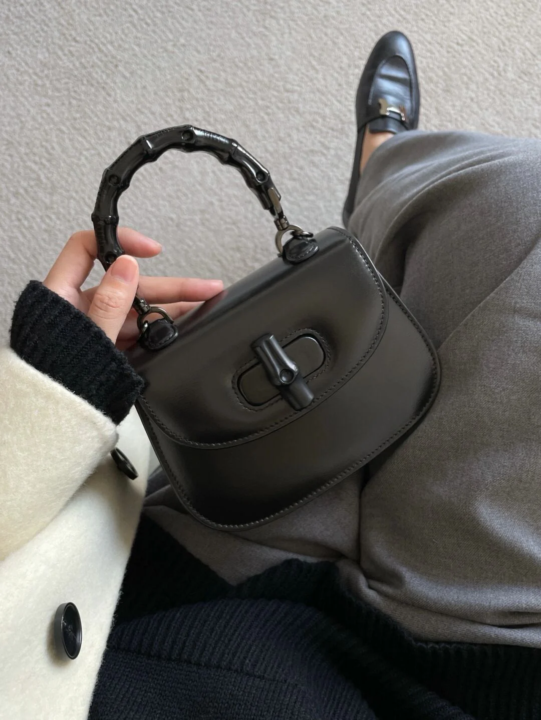 Сумка Gucci из коллекции Retro Bamboo.