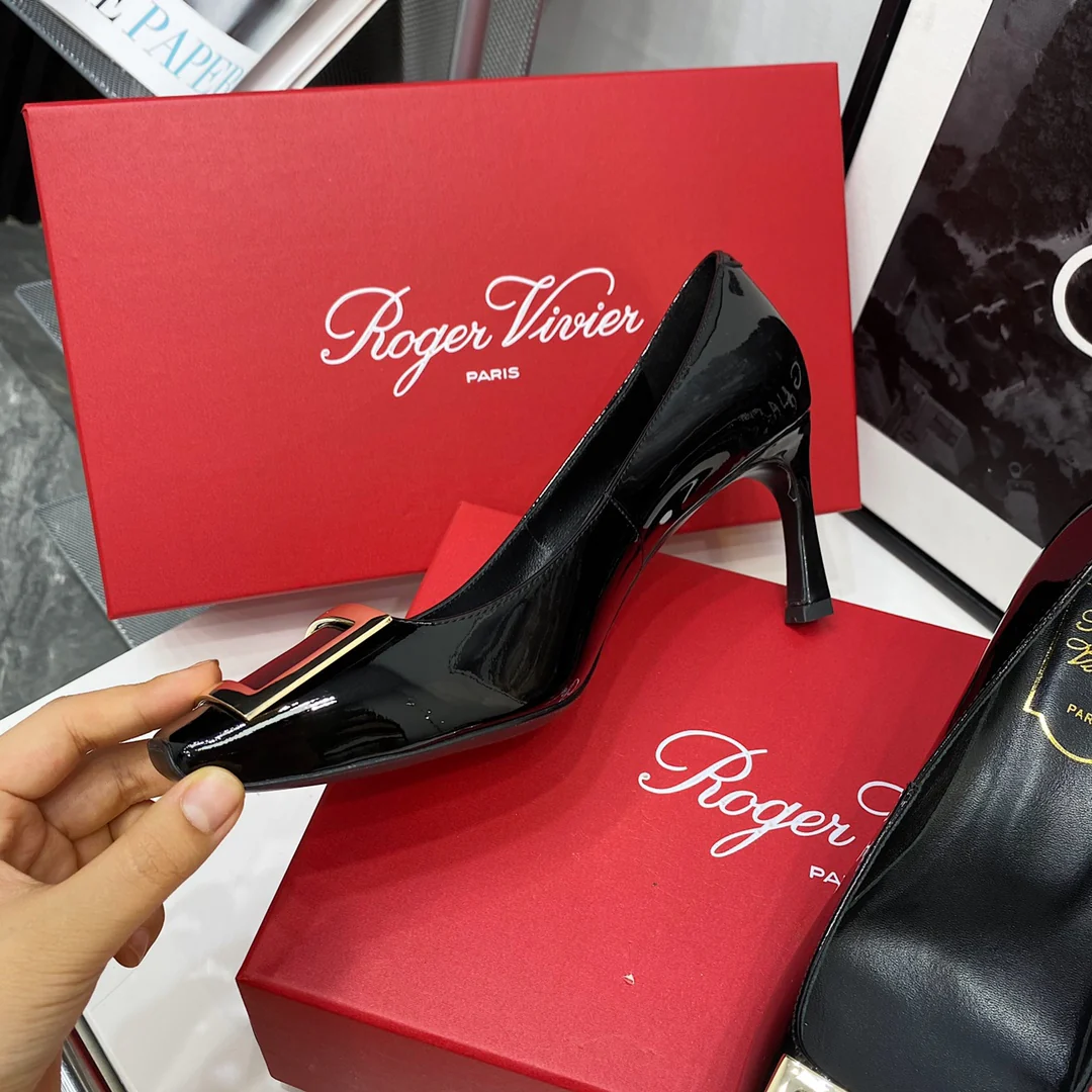 Каблук-банан RV-7-5 см, черный