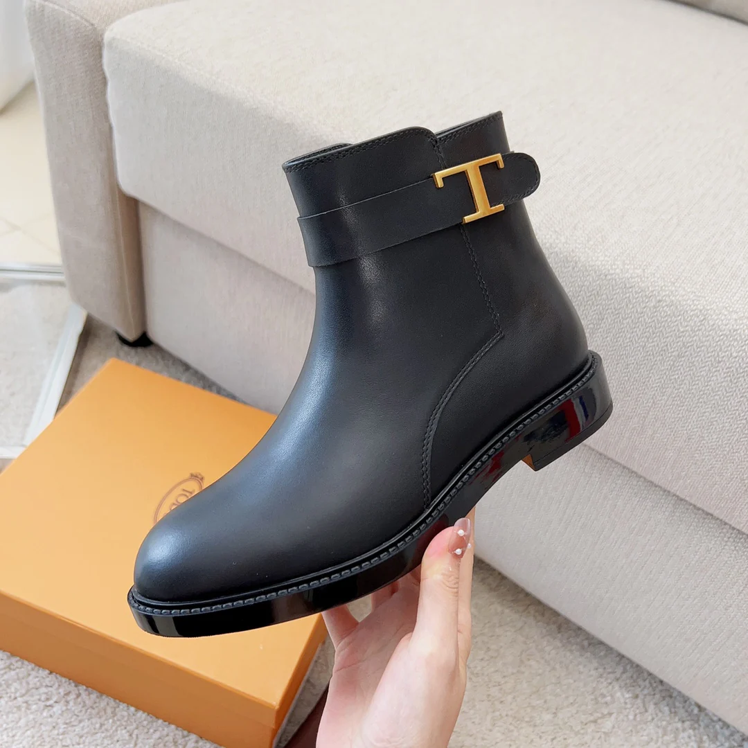 Классические кожаные ботильоны челси от Tods - T-Buck