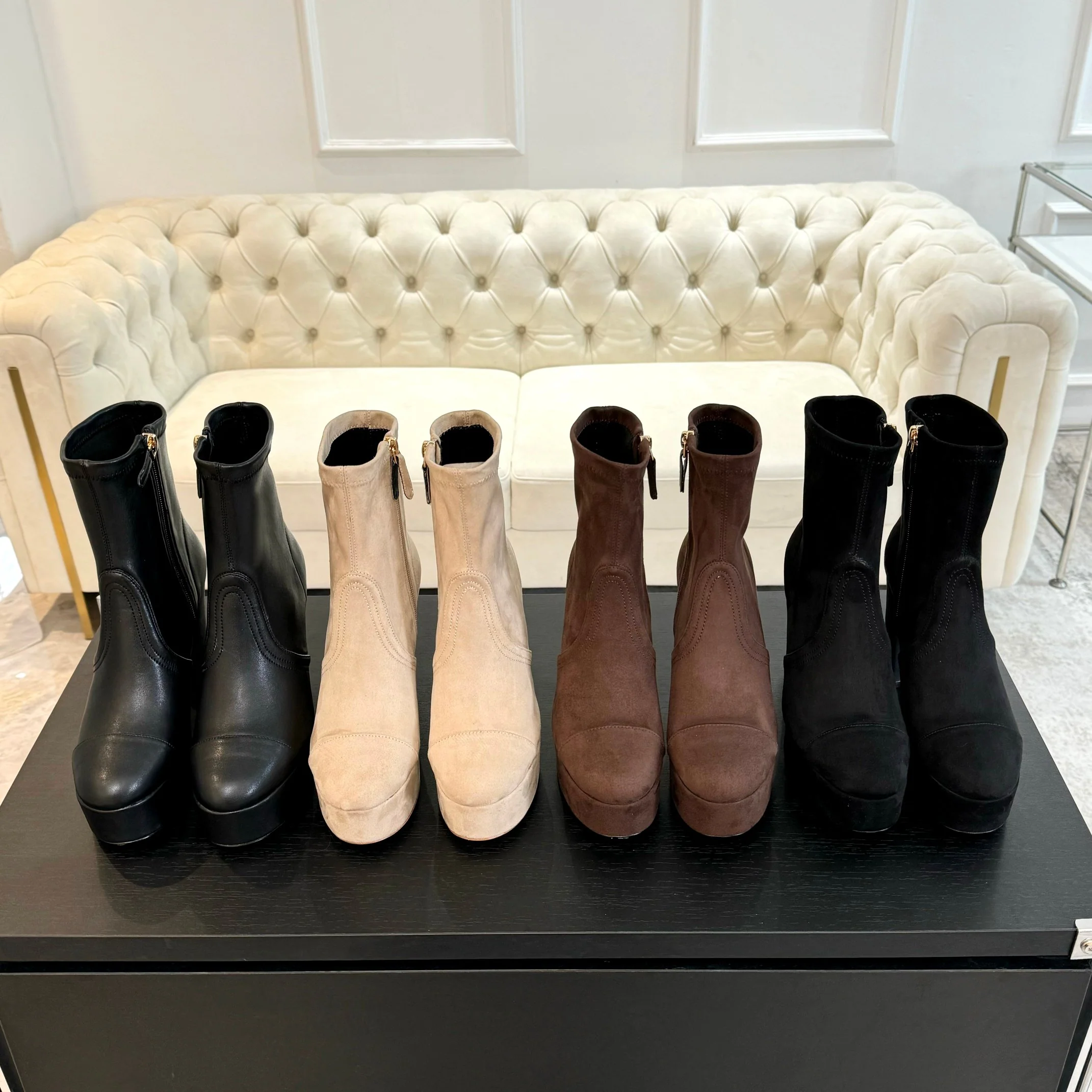 Ботинки Chanel Stretch 2024 — изображение из коллекции