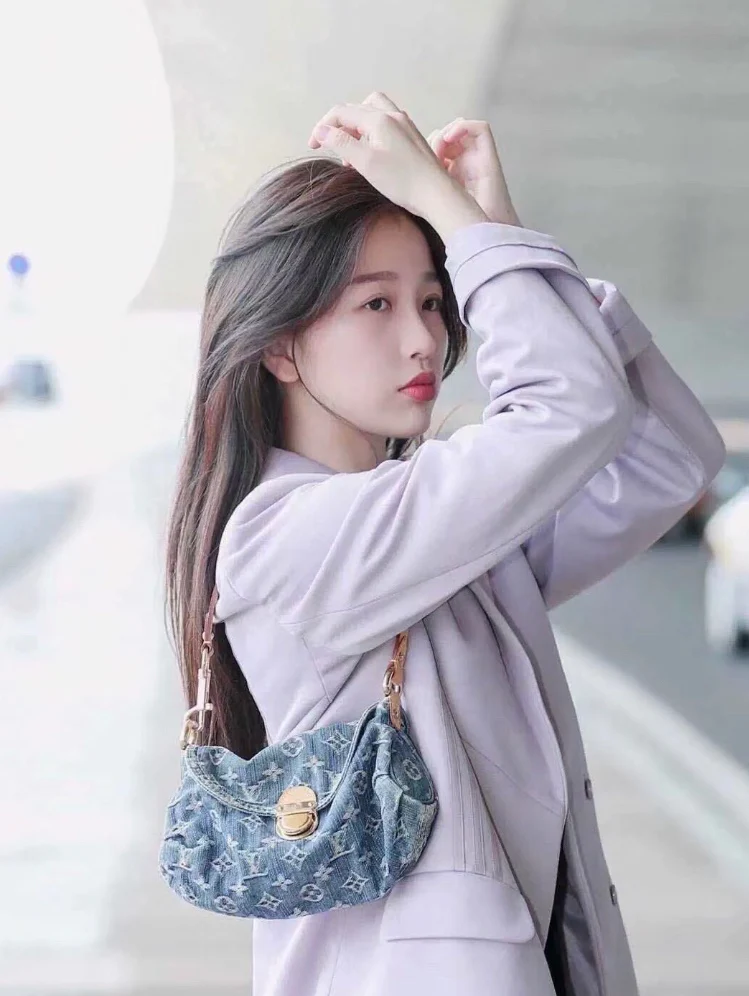 m95050-LV-mini-pretty-denim shoulder bag