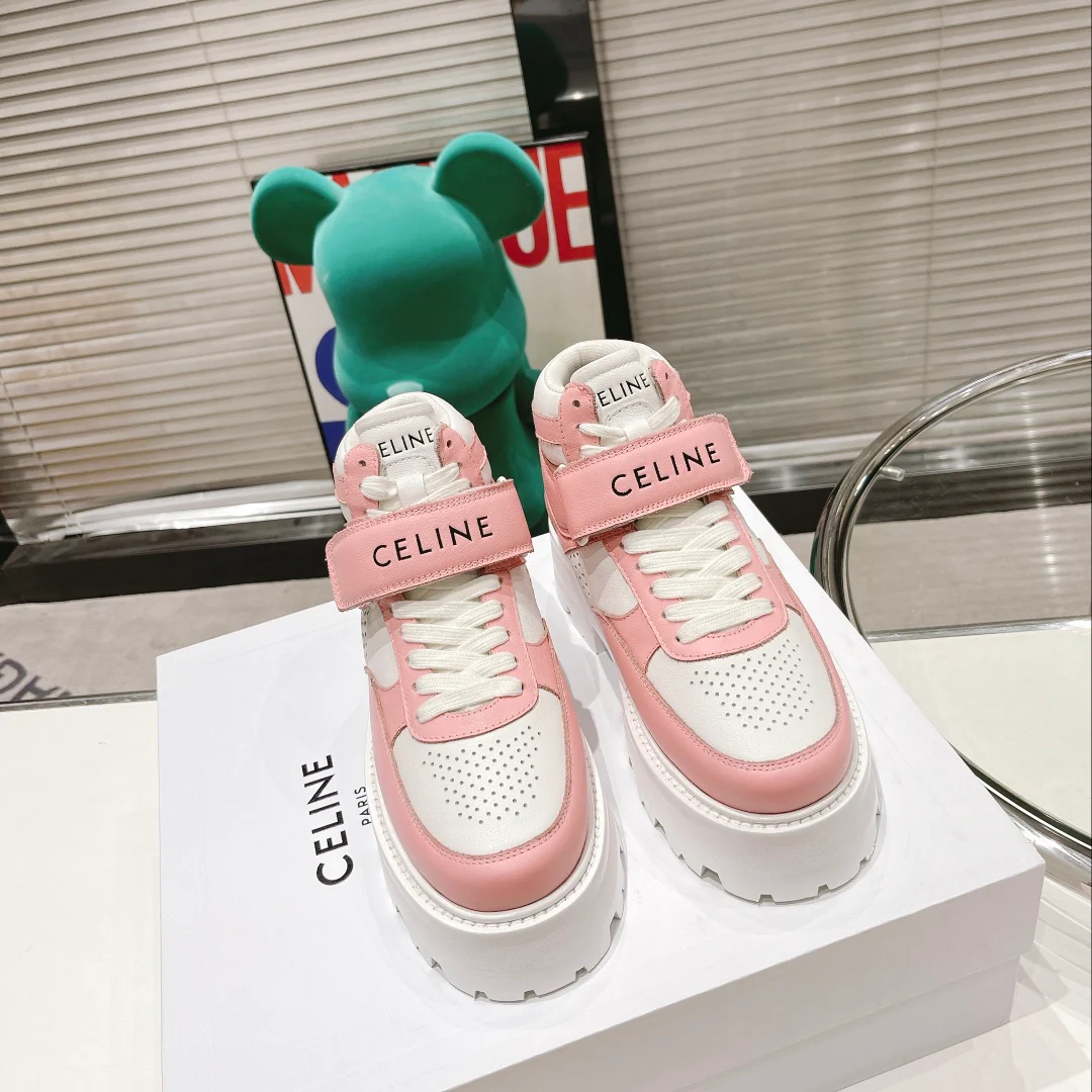 Повседневные высокие кроссовки на платформе Celine 2022 года — размеры 35-44.