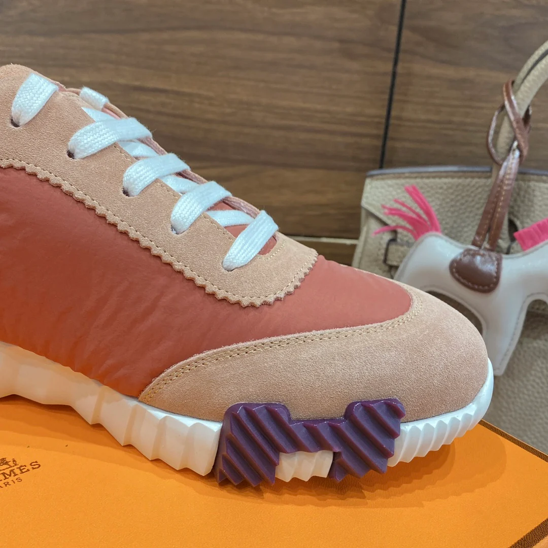 Весенняя коллекция Hermes 2022 — Спортивная повседневная обувь — Унисекс — Розовый