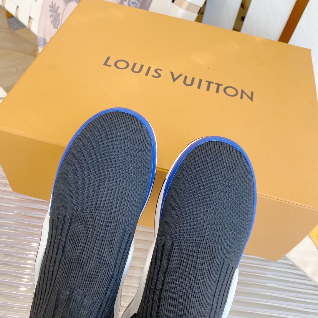 LV - Классический подиумный стиль - Ботинки-носки в стиле 