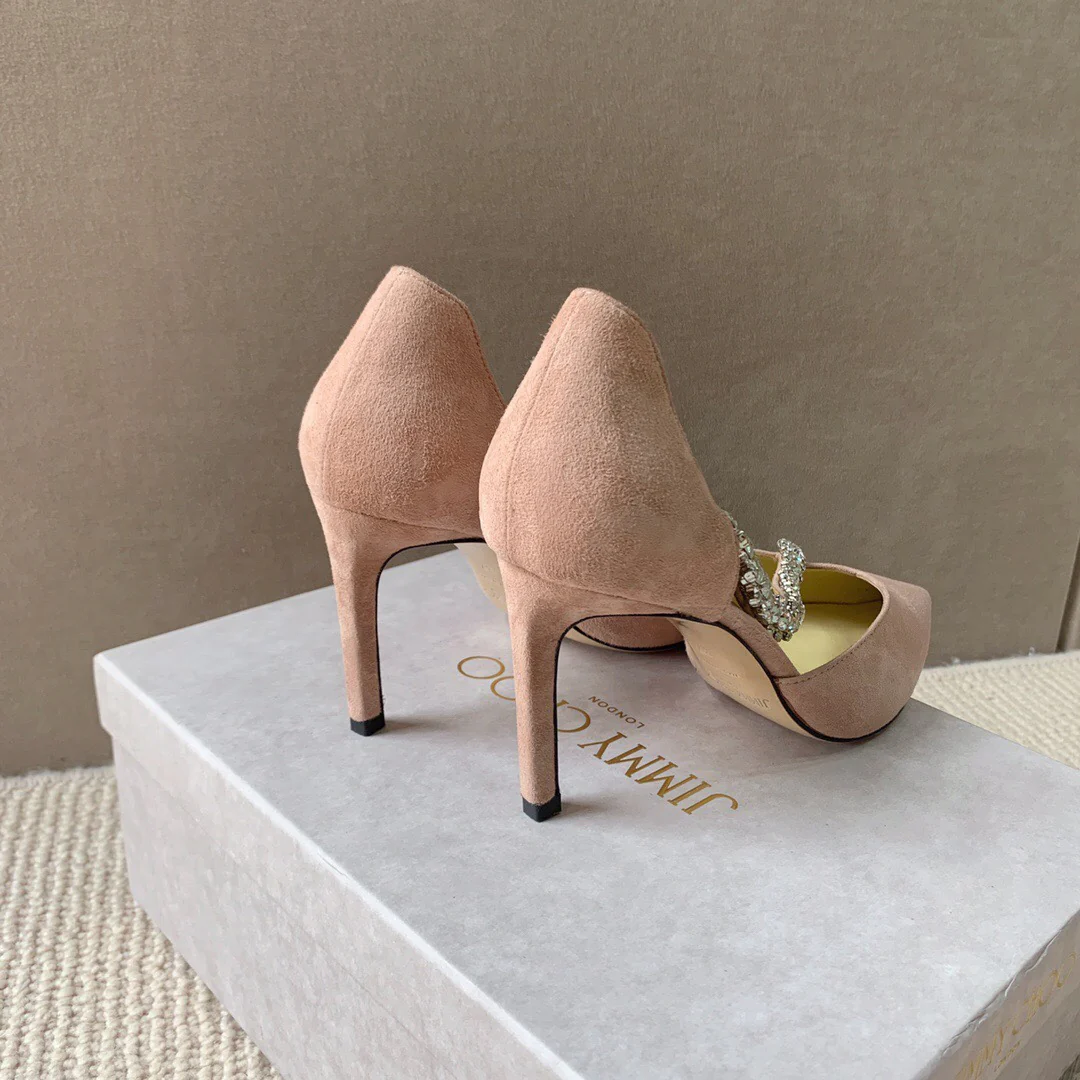 Туфли на высоком каблуке с острым носком Jimmy