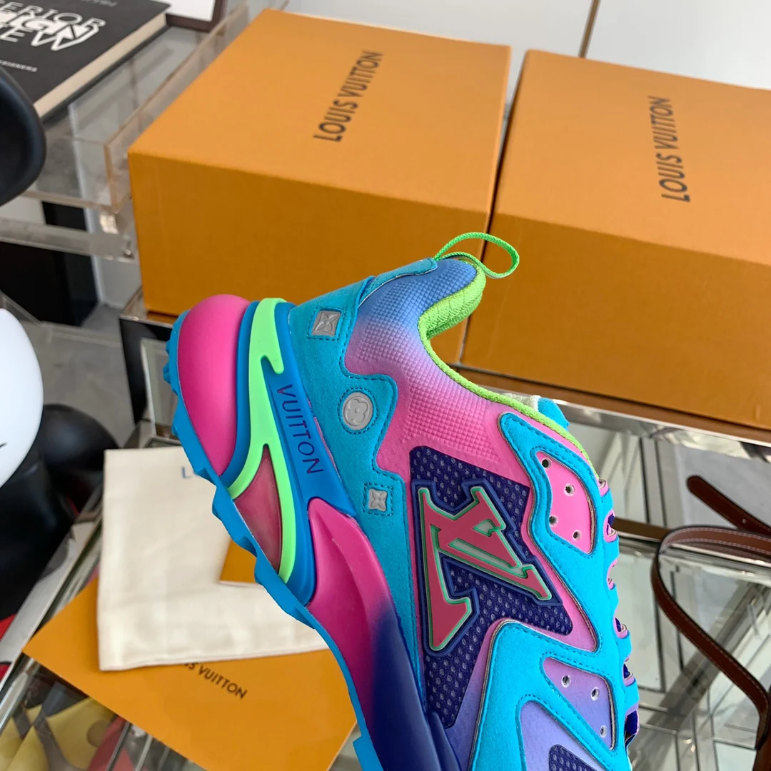 Кроссовки LV Runner Tatic - синие