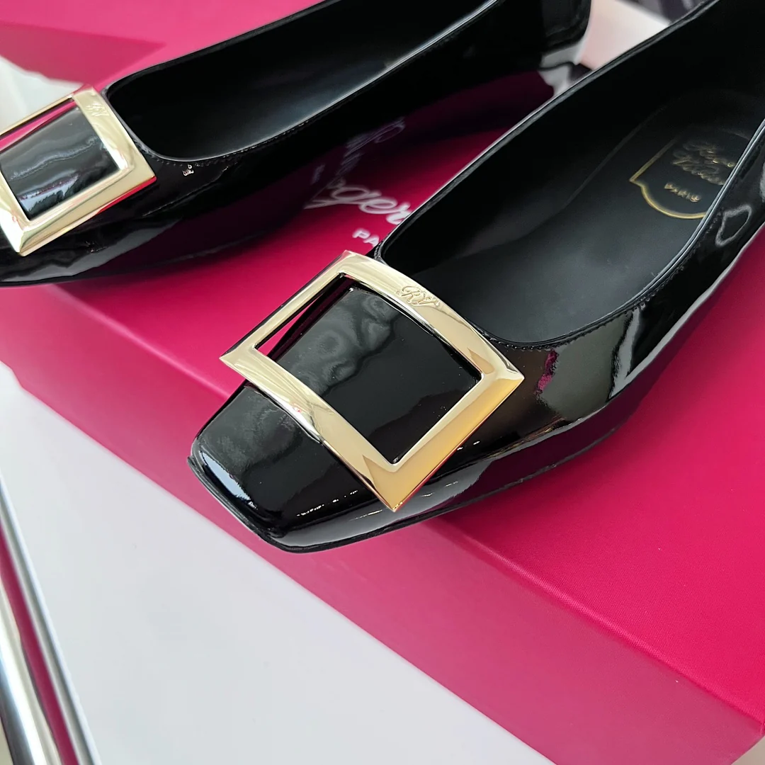 Туфли RV - классические балетки - черные