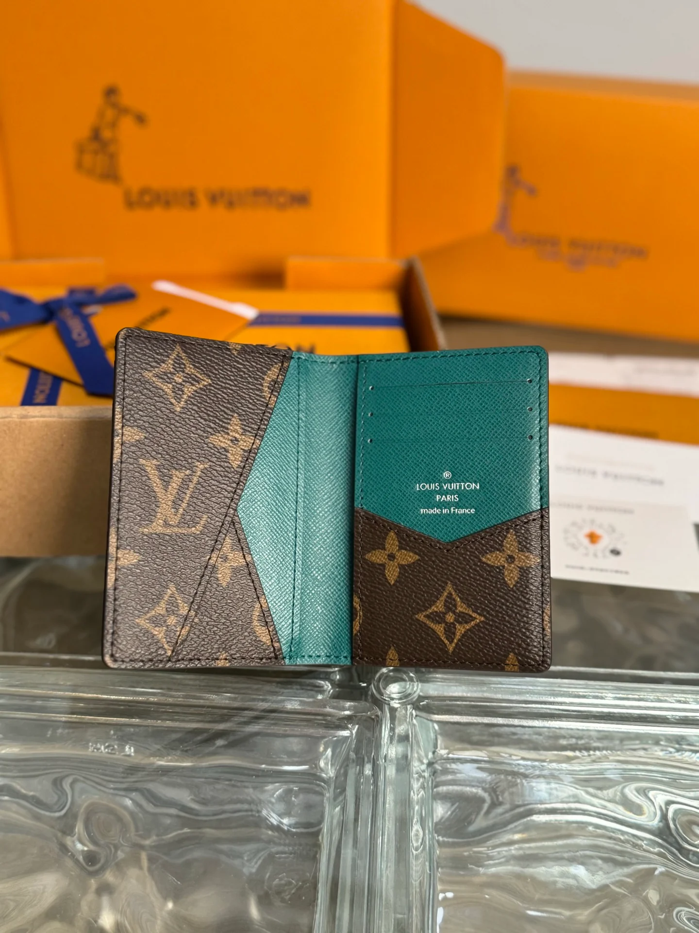 Карманный держатель для карт LV-m12829-colormania, зеленый